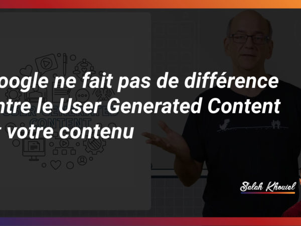 google sur le user generated content